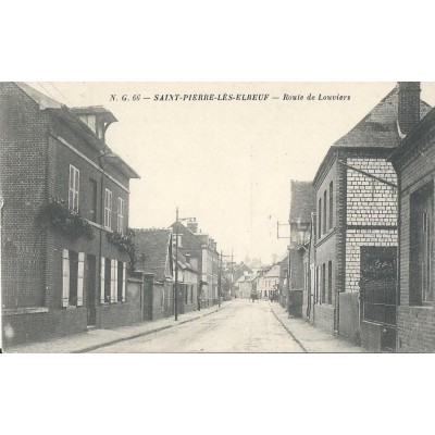 Saint-Pierre-les Elbeuf - Route de Louviers